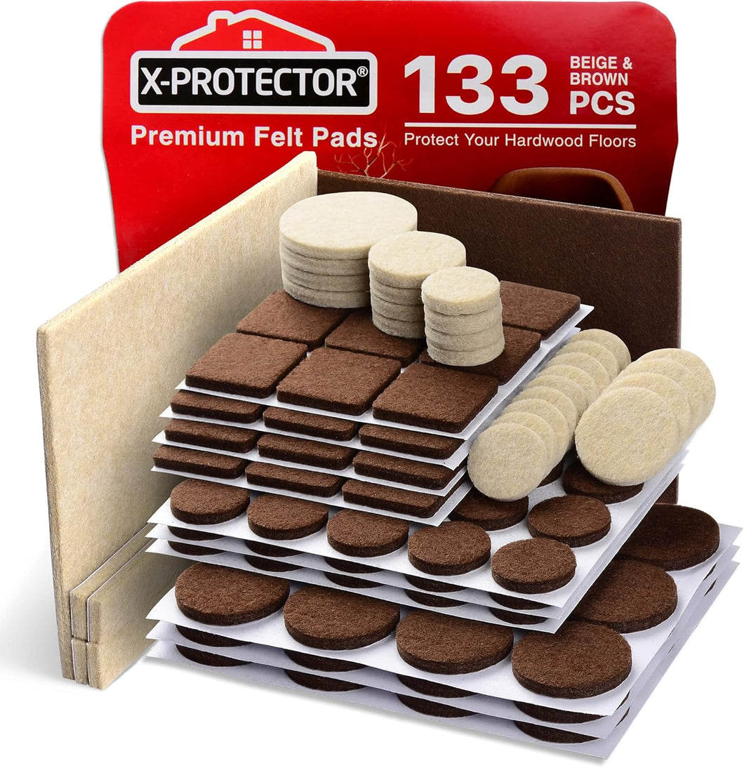 X-PROTECTOR - Almohadillas de fieltro para muebles, a24