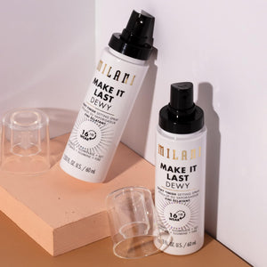 Milani Make It Last Dewy - Spray fijador de acabado húmedo