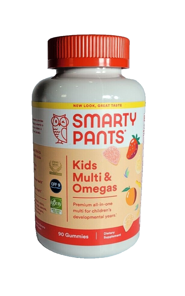 Vitaminas de gomitas para niños SmartyPants Exp. 08/2026