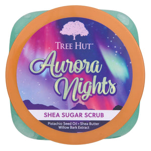 Tree Hut Aurora Nights - Exfoliante de azúcar de karité A19