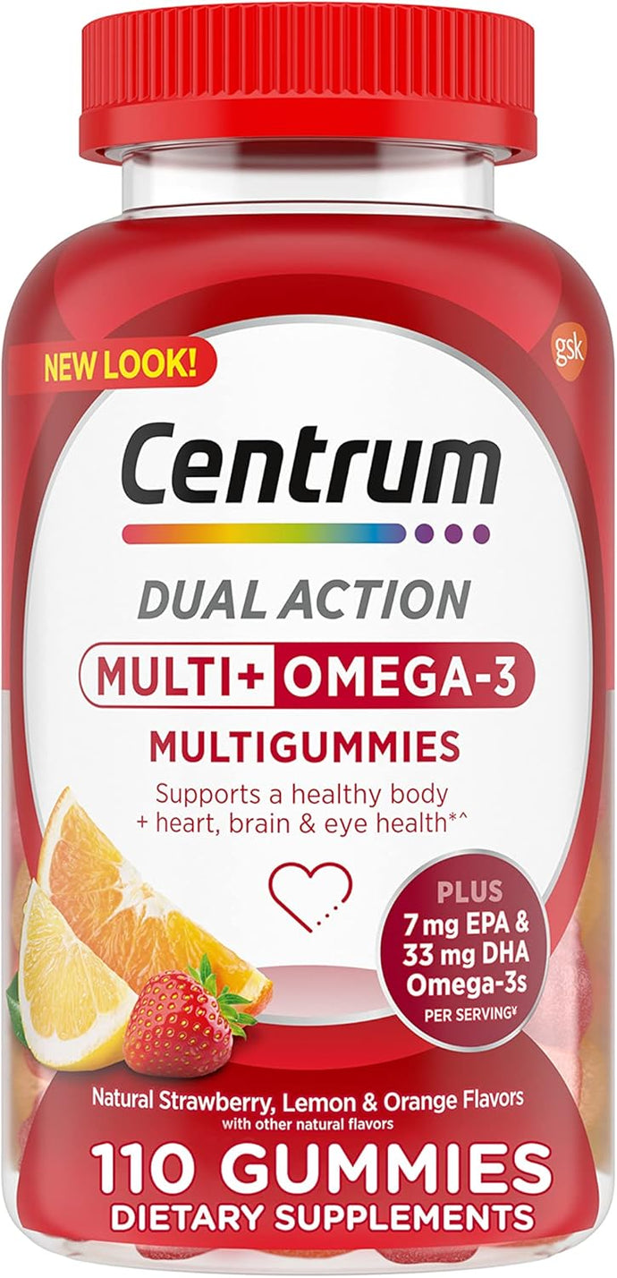 Centrum Multivitamínico  en gomitas con omega 3