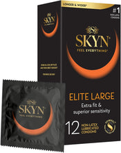 Cargar imagen en el visor de la galería, SKYN Elite - Condones lubricados grandes sin látex
