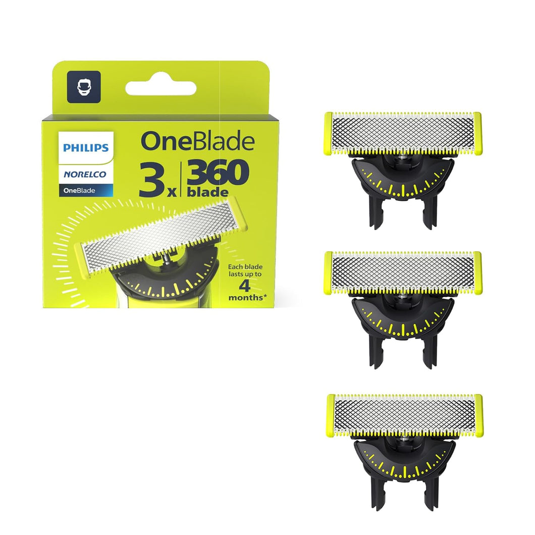 Cuchilla de repuesto PHILIPS Oneblade QP230/50 - QP230/80, 3 unidades