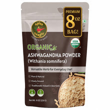 Cargar imagen en el visor de la galería, Polvo de raíz de Ashwagandha | Withania Somnifera Polvo de hierbas para batidos
