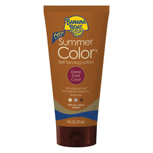 Loción autobronceadora, color oscuro profundo 6oz
