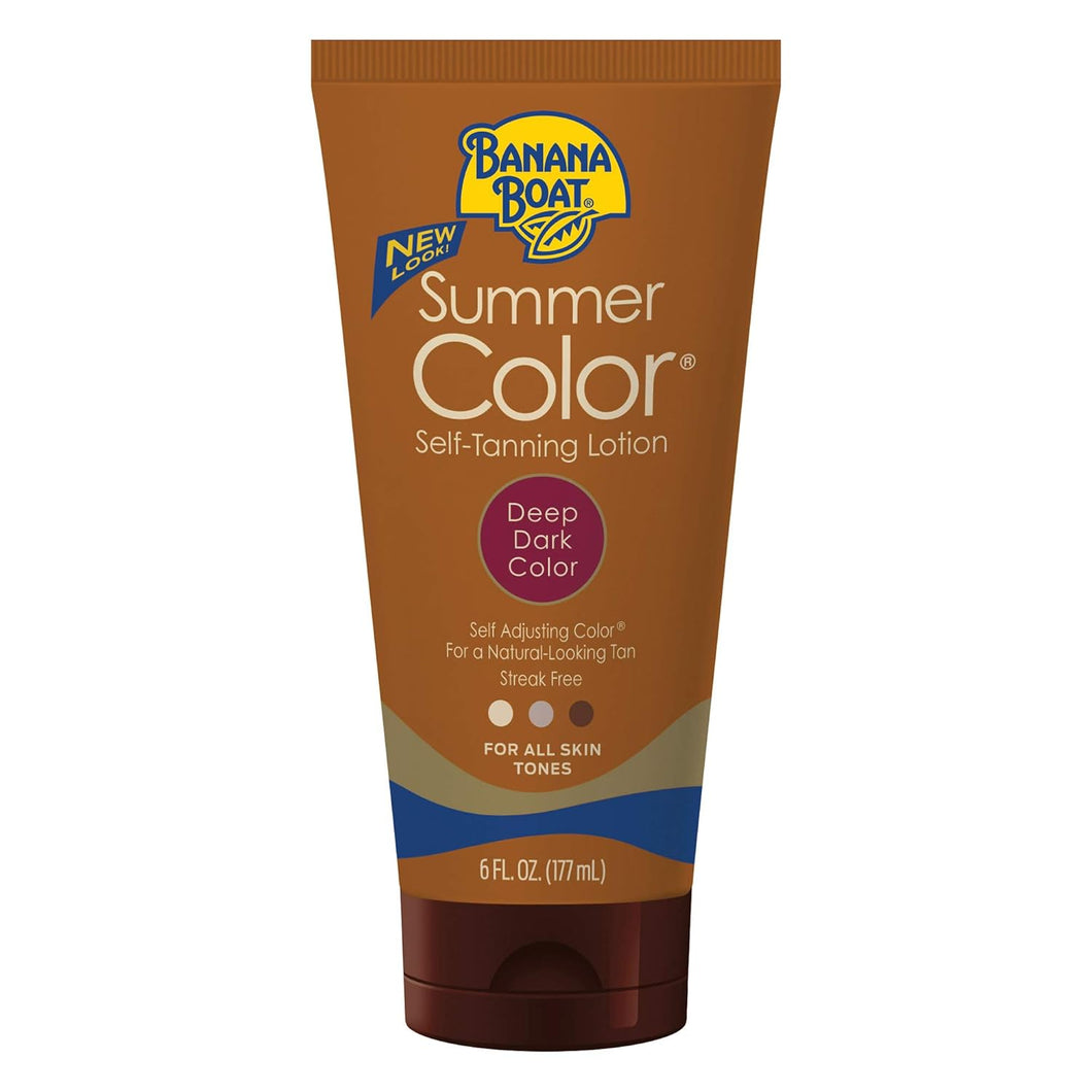 Loción autobronceadora, color oscuro profundo 6oz