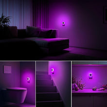 Cargar imagen en el visor de la galería, Luz nocturna, luces nocturnas enchufables a la pared, paquete de 4, luz  LN23
