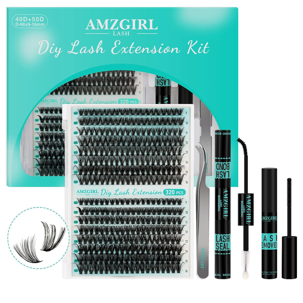 Kit de extensiones de pestañas, 320 unidades A19