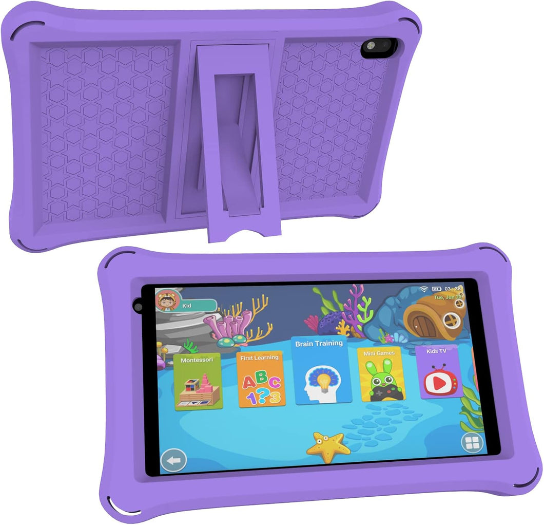 Tableta para niños de 7 pulgadas para niños, tableta Android para niños pequeños con cubierta