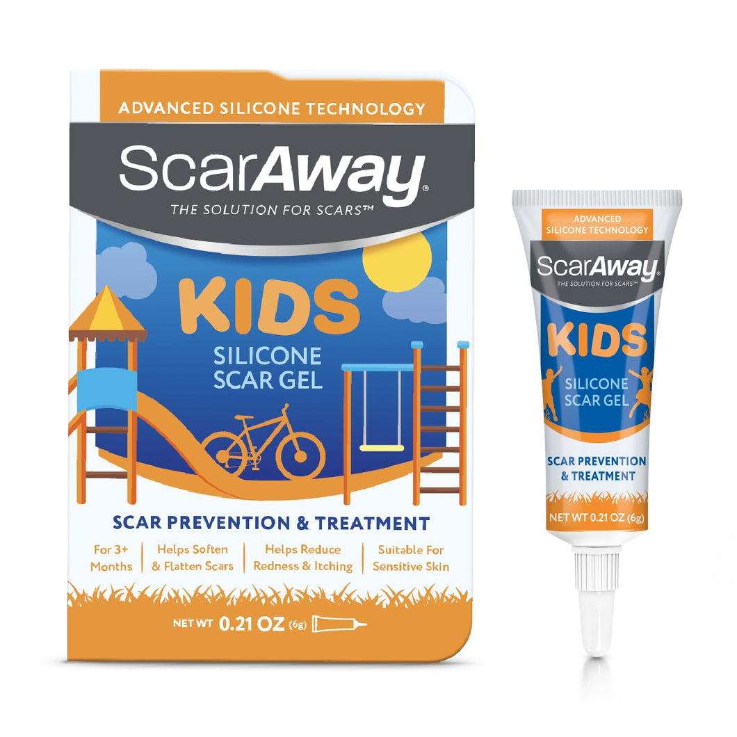 ScarAway Gel de silicona para cicatrices para niños, 100% grado médico