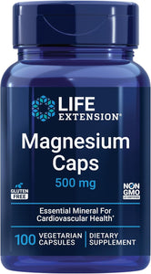 Cápsulas vegetarianas de magnesio, 0.017 oz, 100 unidades, a24