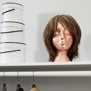 Cabeza de maniquí de espuma
