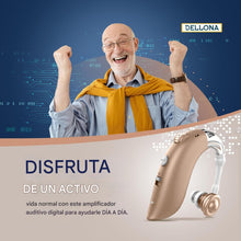 Cargar imagen en el visor de la galería, Audífonos para personas mayores con pérdida auditiva severa- recargable
