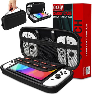 Orzly Funda de transporte compatible con Nintendo Switch  a24