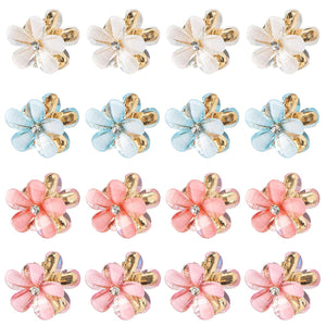 Pinzas pequeñas para el cabello de flores para mujer, A21