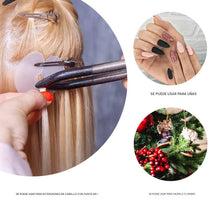 Cargar imagen en el visor de la galería, Pegamento de queratina para extensiones de cabello, 800/u
