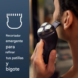 Afeitadora Philips eléctrica inalámbrica recargable hasta 40 minutos