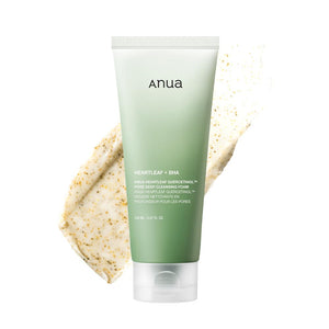 ANUA Heartleaf - Espuma limpiadora profunda de poros de quercetino A19