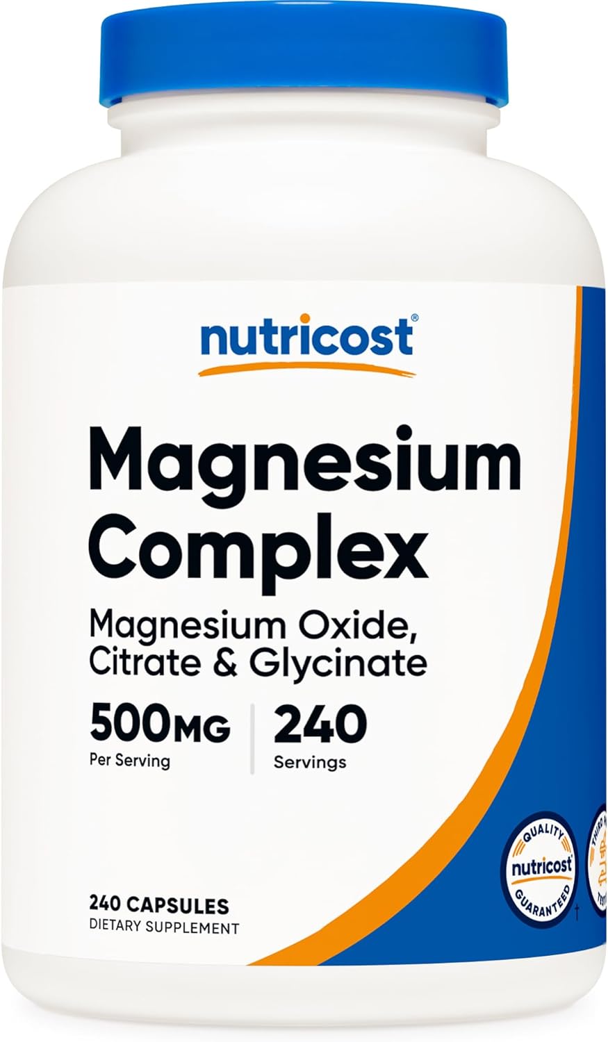 Complejo de magnesio 500 mg, 240 cápsulas