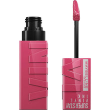 Cargar imagen en el visor de la galería, Maybelline SuperStay Vinyl Ink - Labial líquido de larga duración A19
