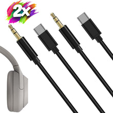Cargar imagen en el visor de la galería, USB-C to AUX 3.5mm Audio Cable Adaptador para Motorola Razr 50 40 Ultra Edge (2024)
