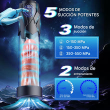 Cargar imagen en el visor de la galería, Bomba eléctrica extensor automático al vacío con 3 niveles de succión recargable

