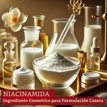 Cargar imagen en el visor de la galería, NIACINAMIDE – Para sueros, cremas y formulación de loción de bricolaje 1.76 oz
