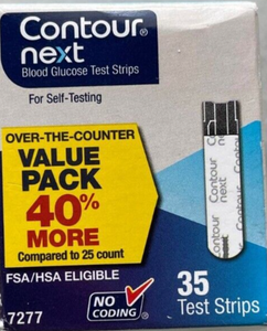 Contour Next Tiras de prueba de glucosa en sangre