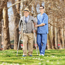 Cargar imagen en el visor de la galería, Juego de piezas de repuesto para muletas, 6 piezas

