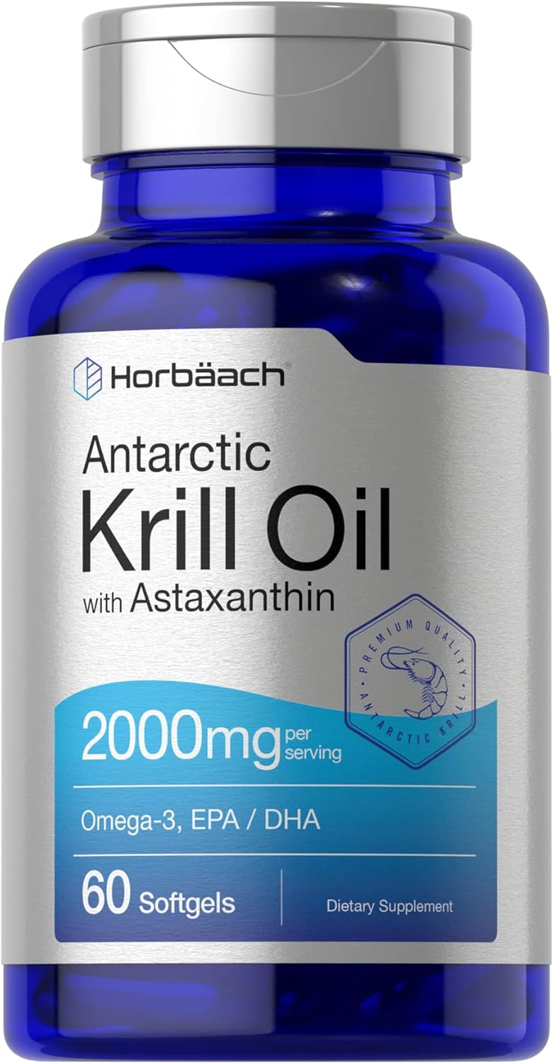 Aceite de krill antártico de 2000 mg | 60 cápsulas