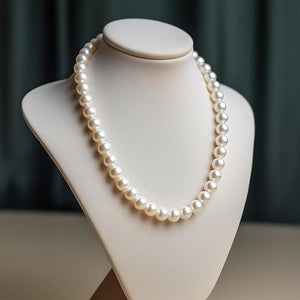 Juego de collar de perlas para mujer 3 piezas