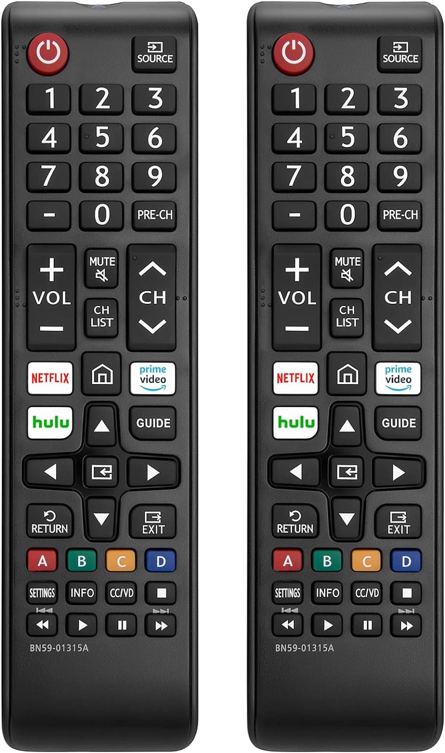 Paquete de 2: nuevo control remoto universal para todos los controles remotos de TV Samsung,  a24