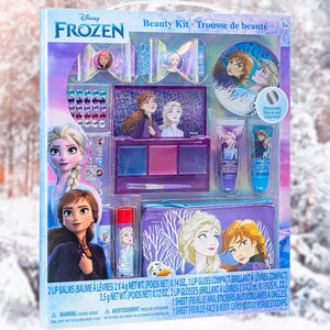 Juego de maquillaje cosmético súper brillante para niñas Disney Frozen - Townley Girl