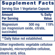 Cargar imagen en el visor de la galería, Cápsulas vegetarianas de magnesio, 0.017 oz, 100 unidades, a24
