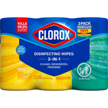 Cargar imagen en el visor de la galería, Toallitas limpiadoras desinfectante Clorox

