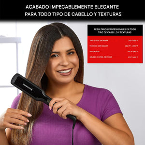 Plancha plana Remington con placas de cerámica
