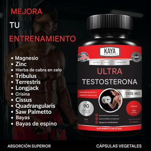 Ultra testosterona - Refuerzo de testosterona