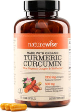 Cargar imagen en el visor de la galería, NatureWise - Curcumina orgánica
