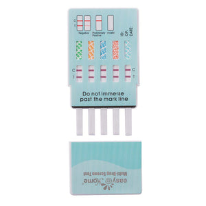 Kit de prueba drogas de orina de 10 paneles