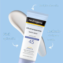 Cargar imagen en el visor de la galería, Neutrogena Protector solar para la cara y el cuerpo SPF 45, 3 oz Exp. 2027+
