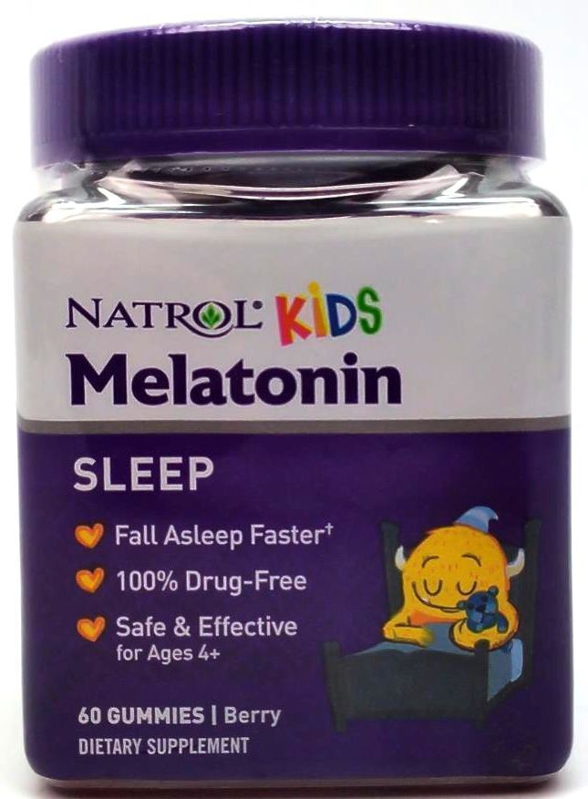 Gomitas para niños de Melatonina- Ayuda para dormir.