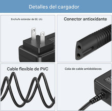 Cargar imagen en el visor de la galería, Cargador de recortadora de afeitadora de 4.5 V 1.2 A, compatible con BaByliss PRO FXFS2
