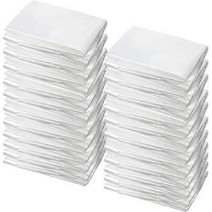 100 delantal desechables de plastico negro o transparente