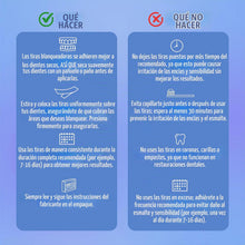 Cargar imagen en el visor de la galería, Kit de tiras blanqueadoras dentales - Tratamiento de 7 días⚡
