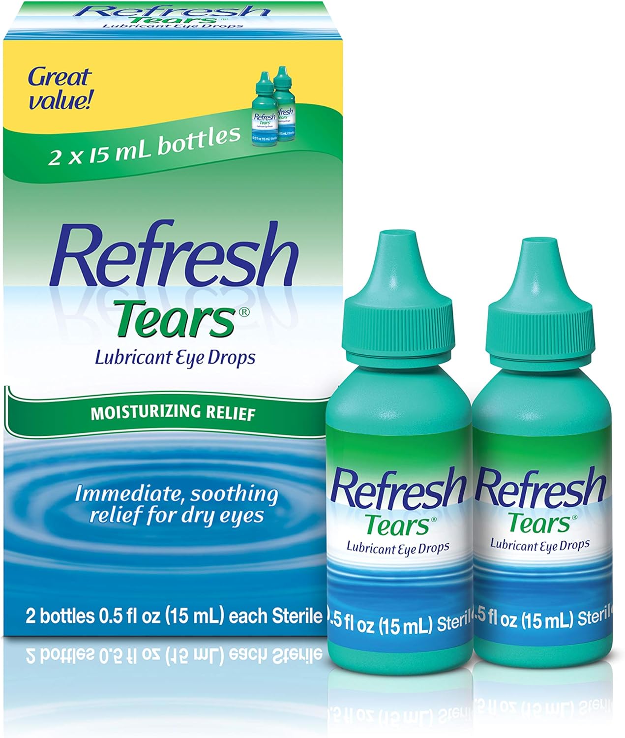 Refresh Lgrimas, gotas lubricantes para los ojos a24  SupplyRD.com