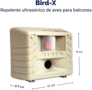 Ahuyentador de aves ultrasónico