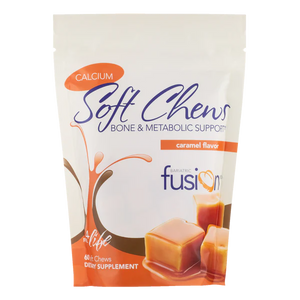 Gomas Citrato de calcio con sabor a caramelo, 500 mg