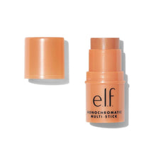 Cargar imagen en el visor de la galería, e.l.f. Multibarra monocromática, color lujosamente cremoso y mezclable, para ojos, labios y mejillas, mango brillante, 0.17 onzas A19
