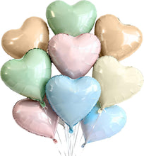 Cargar imagen en el visor de la galería, TONIFUL 30 globos rojos de 18 pulgadas con forma de corazón de San Valentín
