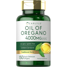 Cargar imagen en el visor de la galería, Aceite de orégano 4,000mg 150 unidades
